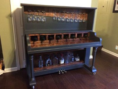 piano wijn kabinet